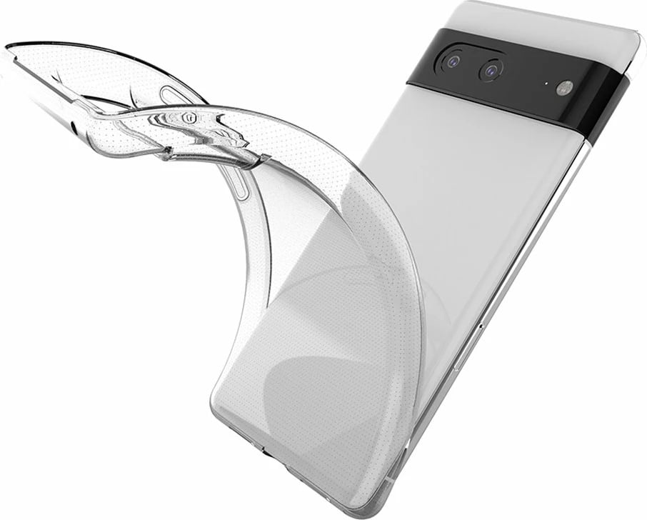 Mbështjellës Hurtel Ultra Clear 0.5mm për Google Pixel 7a, Transparent