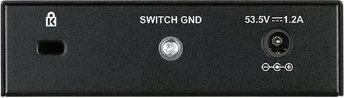 Switch D-Link DGS-1005P/E, 5 porta, Gigabit, PoE, metalik