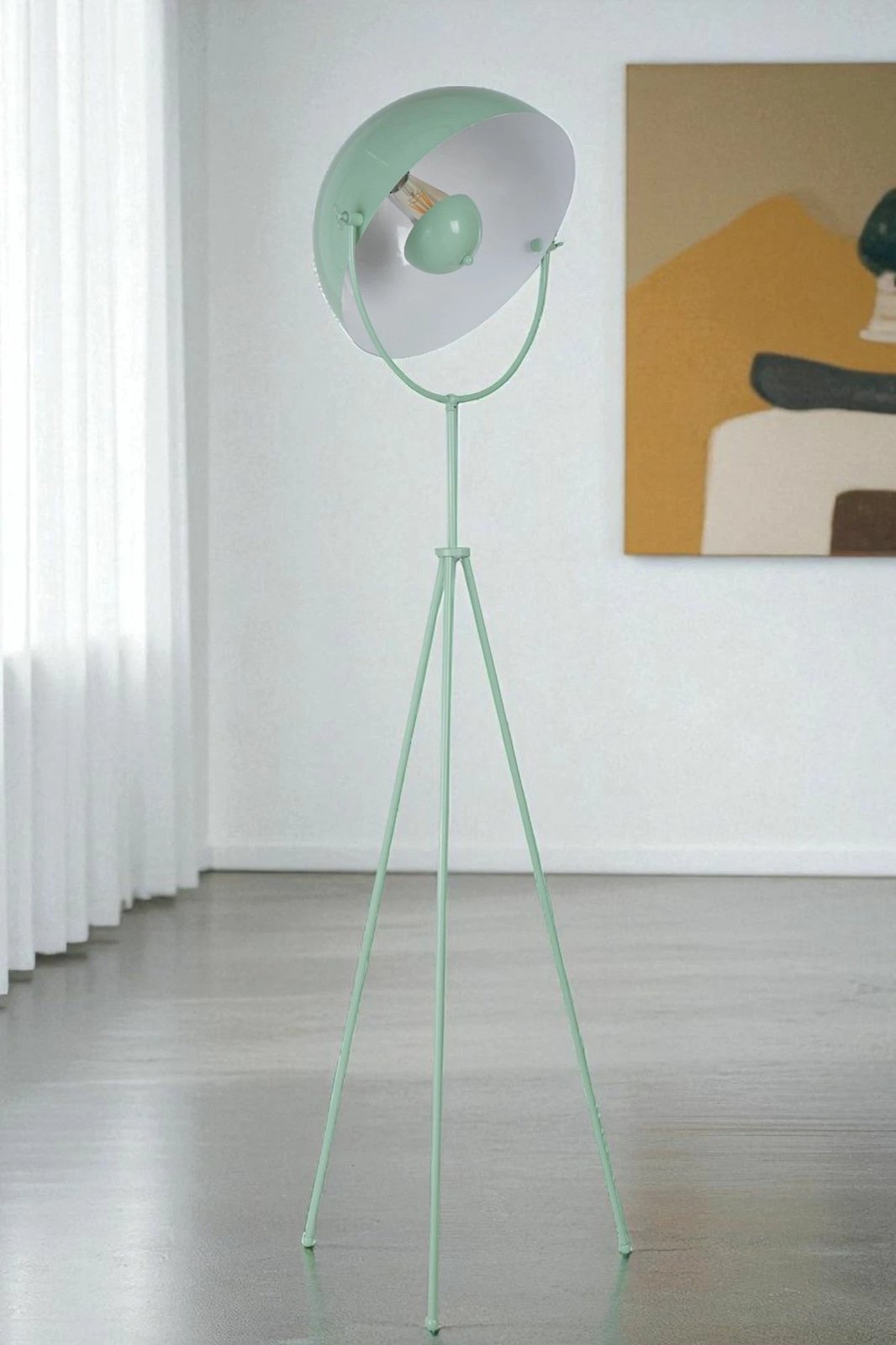 Llambë dyshemeje Opviq, ngjyrë mint, 8963-4