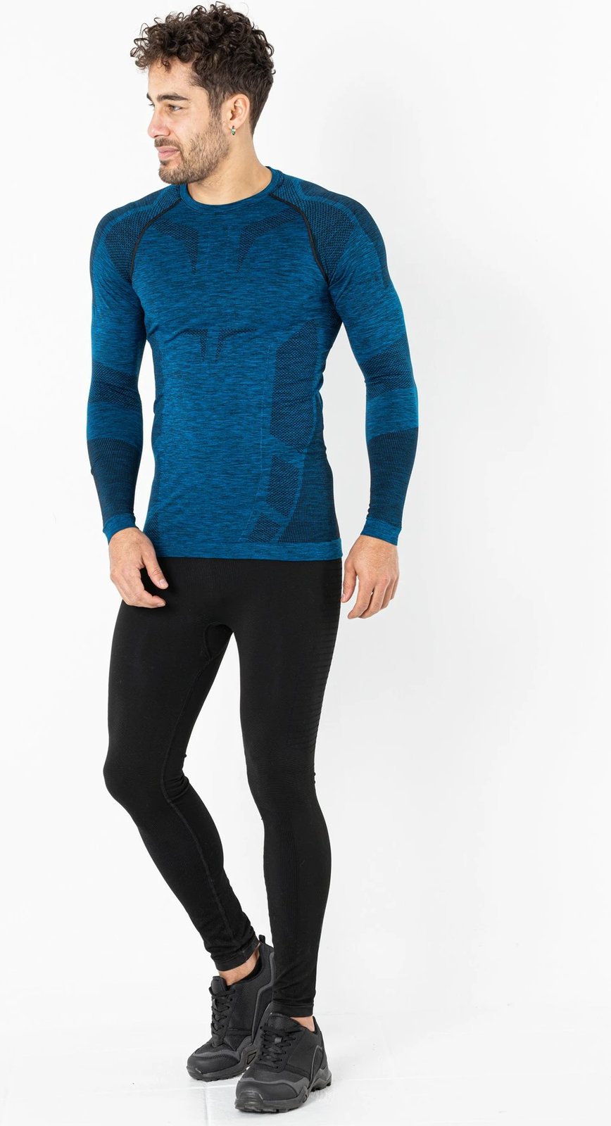 Bluzë sportive për meshkuj Jumeon, 001-001340005, ngjyrë e kaltër e errët