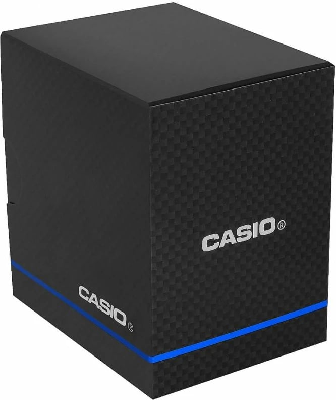 Orë dore për meshkuj CASIO, e zezë