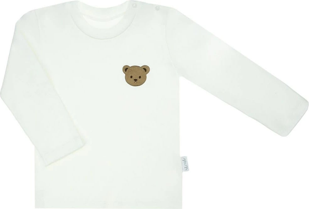 Maicë bebe, Nicol Olaf, 100% pambuk, madhësi 86 (12–18m), e bardhë