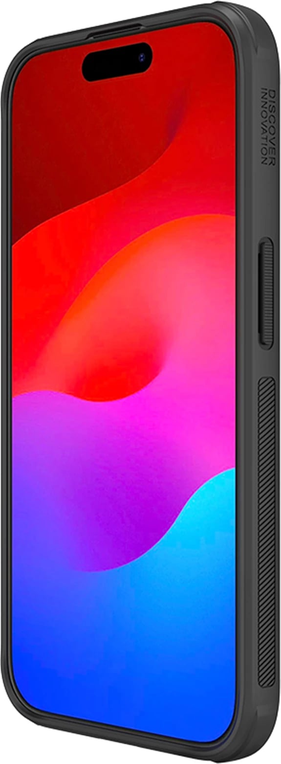 Mbështjellës Nillkin Super Frosted Shield Pro për iPhone 15 Pro, i zi