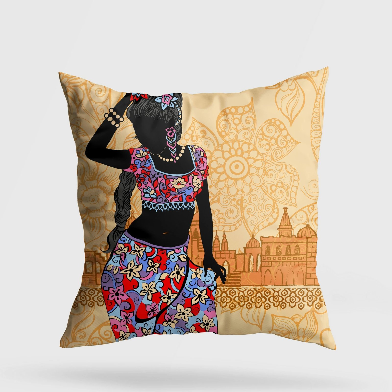 Jastëk dekorativ Evila Originals, shumëngjyrësh, A11933