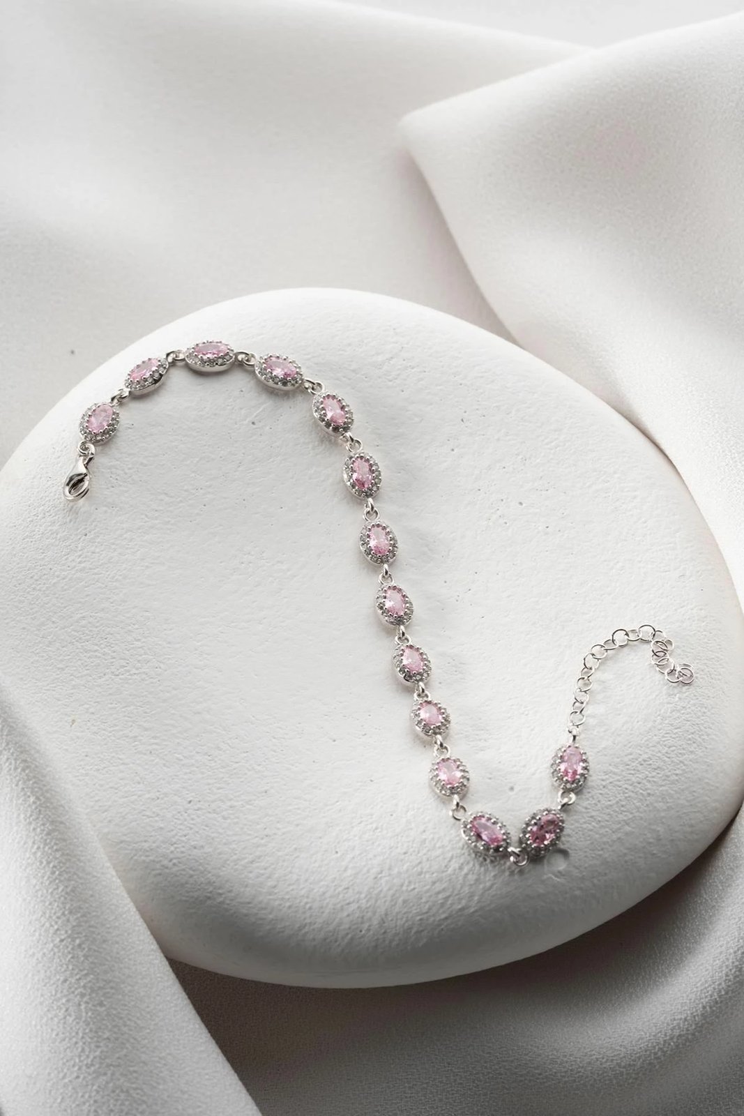 Byzylyk argjendi Jumeon, ngjyrë argjendi dhe rozë, NRZ1000379