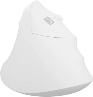 Maus vertikal Natec Crake 2, wireless, 2.4 GHz + Bluetooth 5.2, i bardhë
