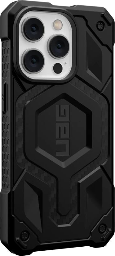 Mbështjellës Urban Armor Gear Monarch Pro për celular, për Apple, 6.1", i zi