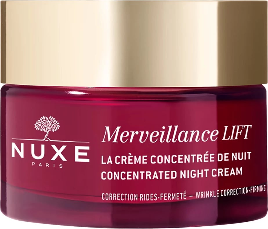 Krem nate për fytyrë Nuxe Merveillance Lift Concentrated Night Cream për femra 50ml