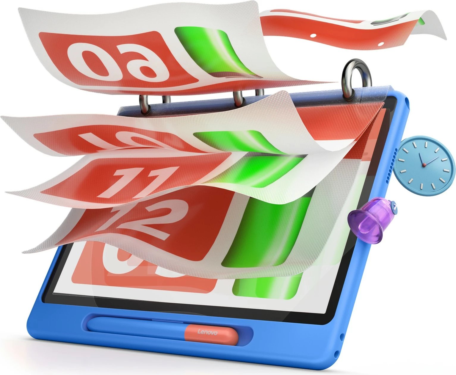 Tablet Lenovo Tab 2025 64GB me mbështjellës edhe stylus, e zezë Tablet Lenovo Tab 2025 64GB me mbështjellës edhe stylus, e zezë