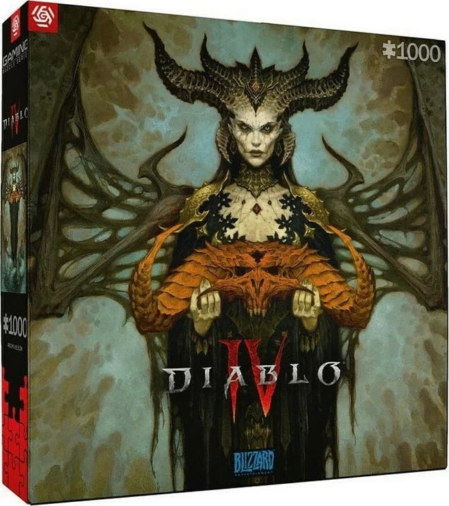 Puzzle Diablo IV Lilith 1000 copë, Cenega Publishing, Multikolor