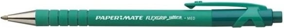 Stilolaps PaperMate Flexgrip Ultra RT M, 12 copë, i gjelbër