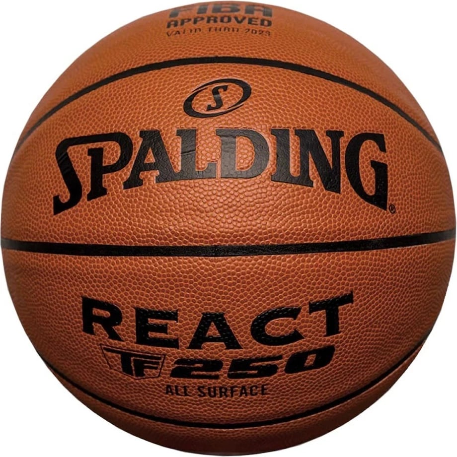 Top basketbolli Spalding React TF-250, Logo FIBA