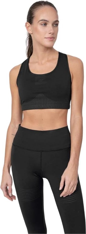 Bra sportiv për femra 4F, i zi