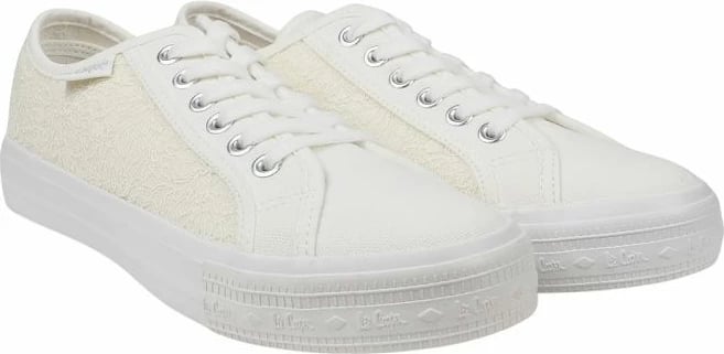 Këpucë femra Lee Cooper, të bardha