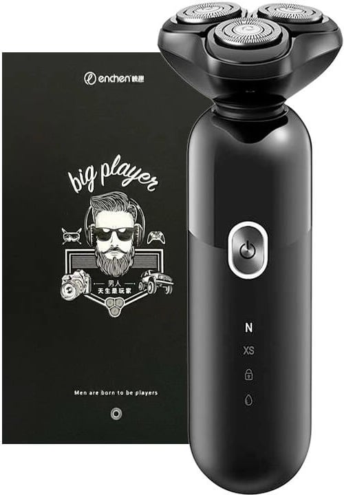 Makinë rroje elektrike ENCHEN Mocha S, me bateri, IPX7, e zezë