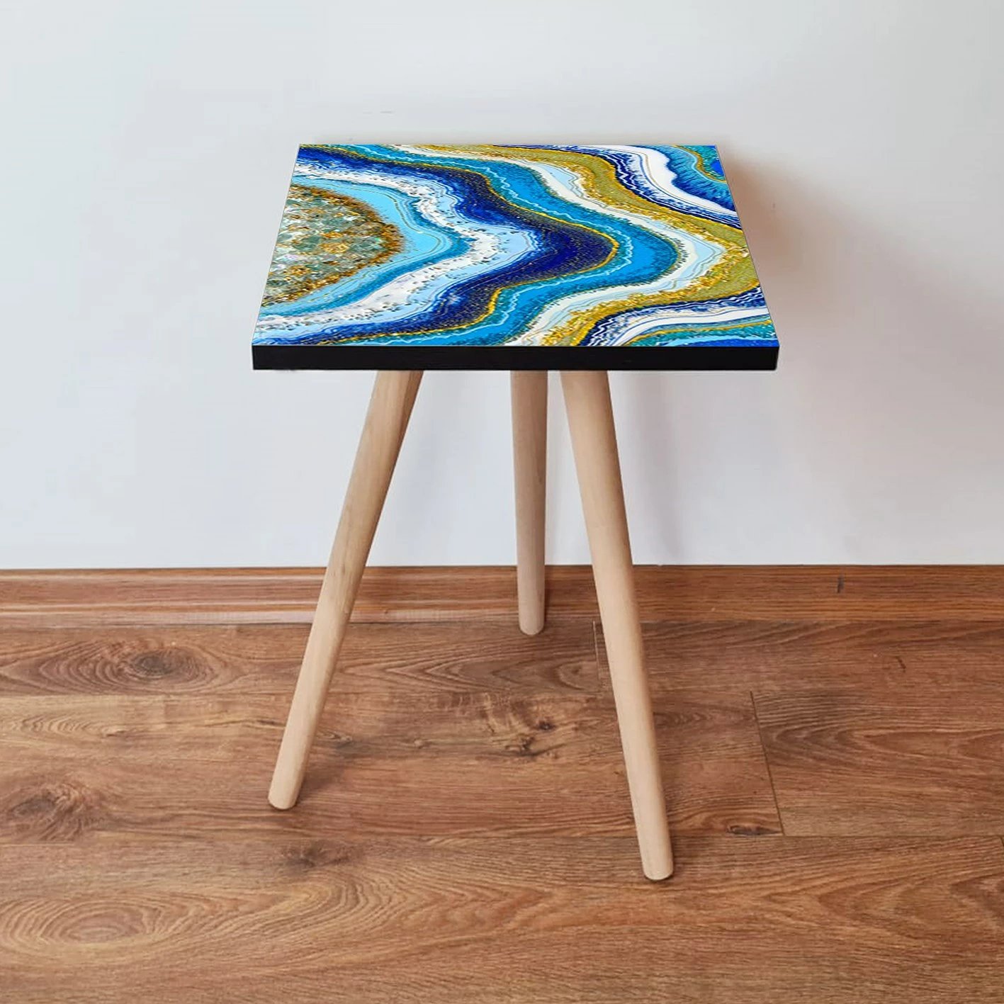 Tavolinë anësore, shumëngjyrëshe, Skye Decor, Shp72