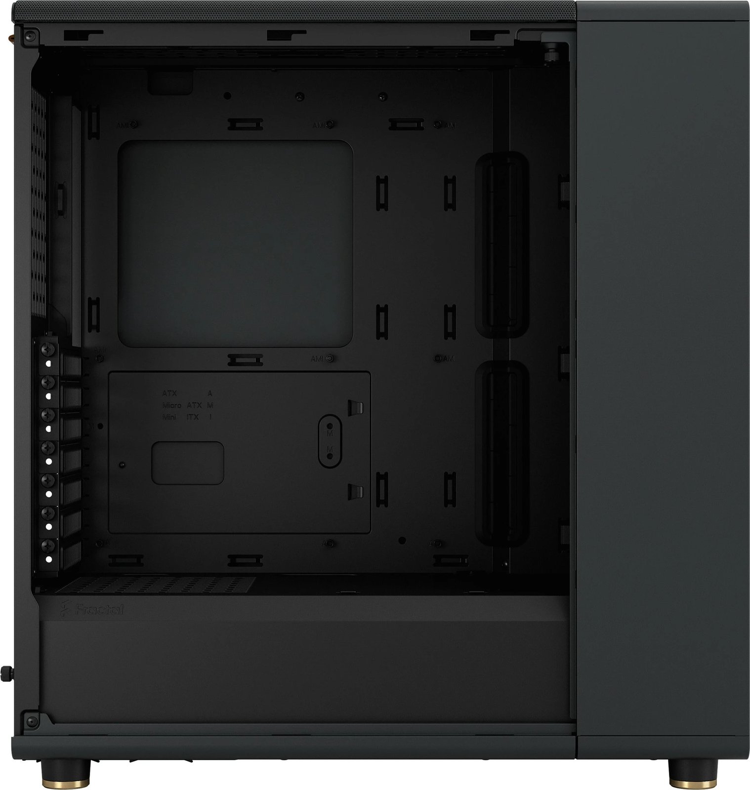 Kasë Fractal Design North, Midi, Charcoal Black Kasë Fractal Design North, Midi, Charcoal Black
