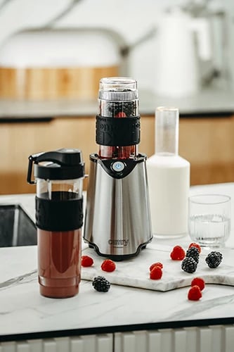 Blender personal, Camry CR 4069, 500W, 20000rpm, 2 shishe 570ml/400ml, inox Blender personal, Camry CR 4069, 500W, 20000rpm, 2 shishe 570ml/400ml, inox