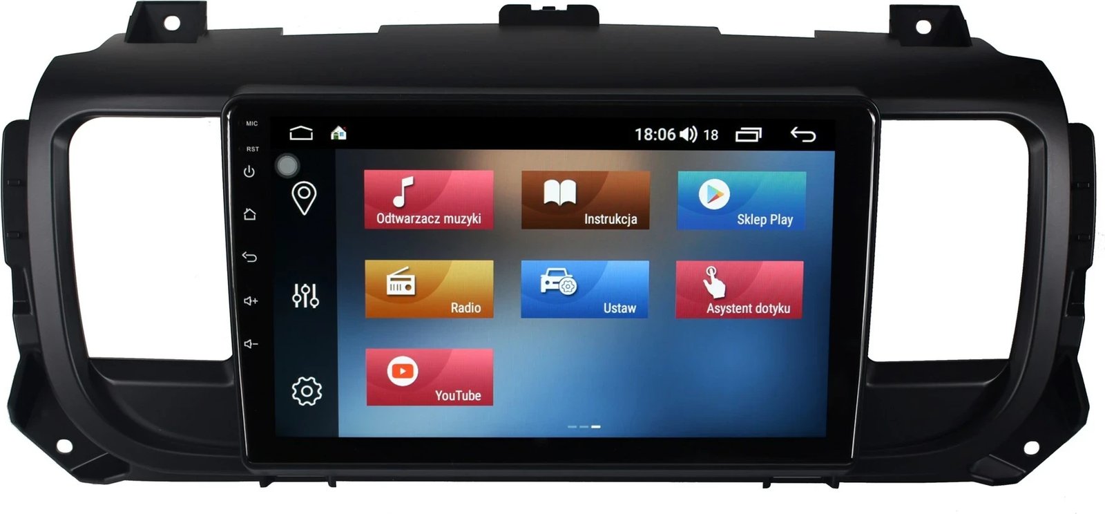 Radio navigacion GPS AUTO NAWIGACJE për Peugeot Expert 2016-2021, Android