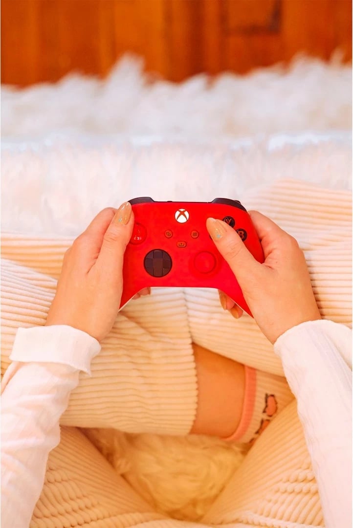 Gamepad Microsoft Xbox Wireless Controller QAU-00012, Bluetooth/USB, i kuq Gamepad Microsoft Xbox Wireless Controller QAU-00012, Bluetooth/USB, i kuq