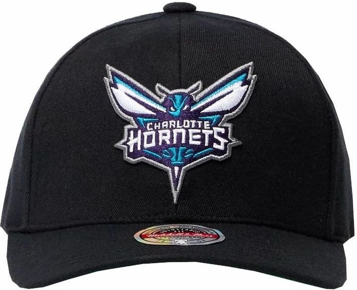 Kapelë NBA Charlotte Hornets nga Mitchell & Ness për Meshkuj, e Zezë