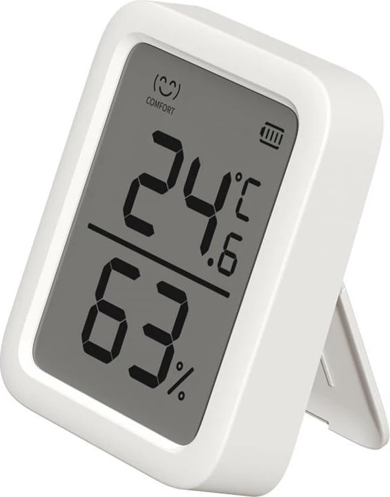 Termometër dhe higrometër SwitchBot Meter Plus, Bluetooth, i bardhë