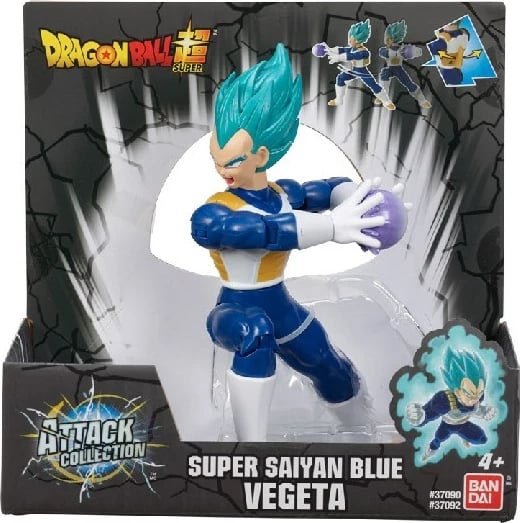 Figurë koleksionuese Bandai Dragon Ball Super Attack Collection SS Blue Vegeta