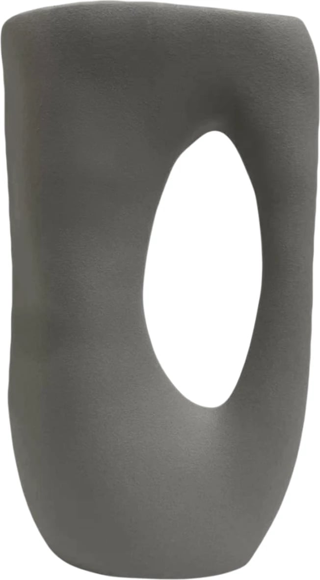 Dekor tavoline prej qeramike SEBOR FH4626.02, ngjyrë gri mat, 21.5x8.5x36 cm Dekor tavoline prej qeramike SEBOR FH4626.02, ngjyrë gri mat, 21.5x8.5x36 cm