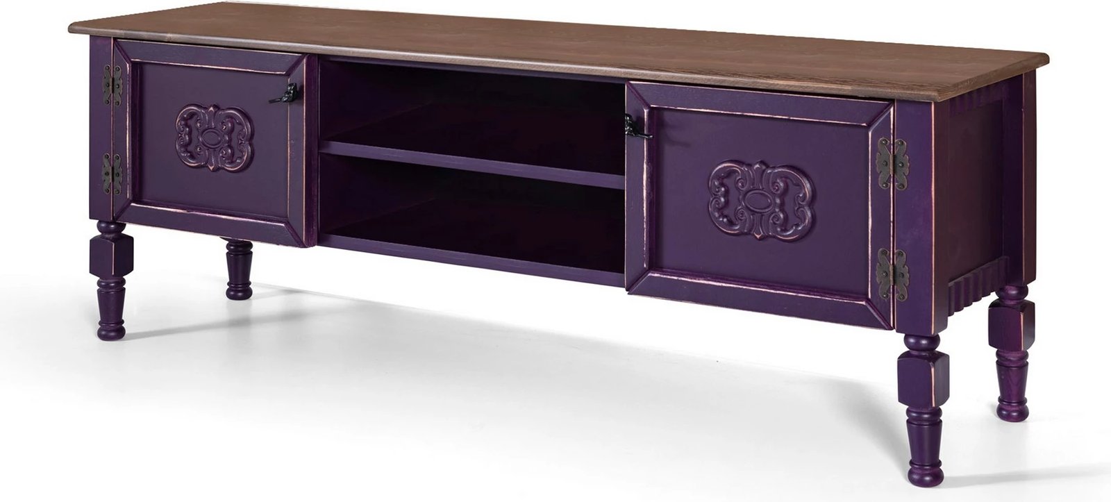 Komodë TV Hanah Home, Ada TV, ngjyrë e purpurt