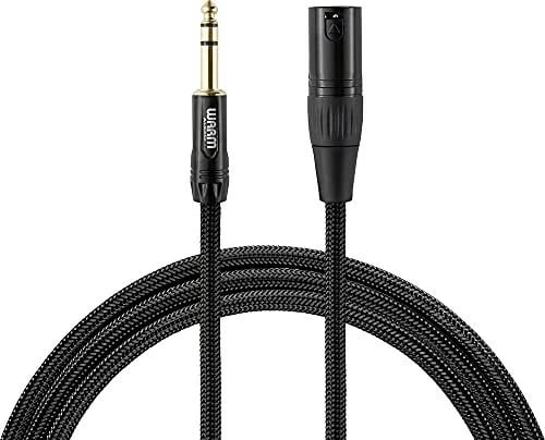 Kabllo audio WARM AUDIO PREM-XLRM-TRSM-6, 1.8 m, e zezë