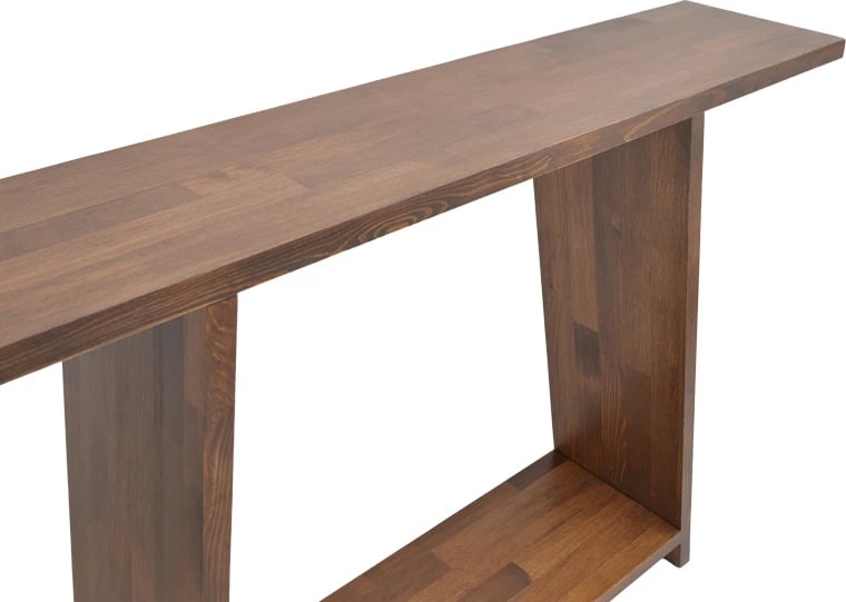 Konsol Edgar dru pishe natyral 30mm arre 139x29x90cm
