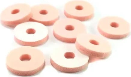 Unaza të rrumbullakëta për kallos Schurz 9 copë unisex rozë