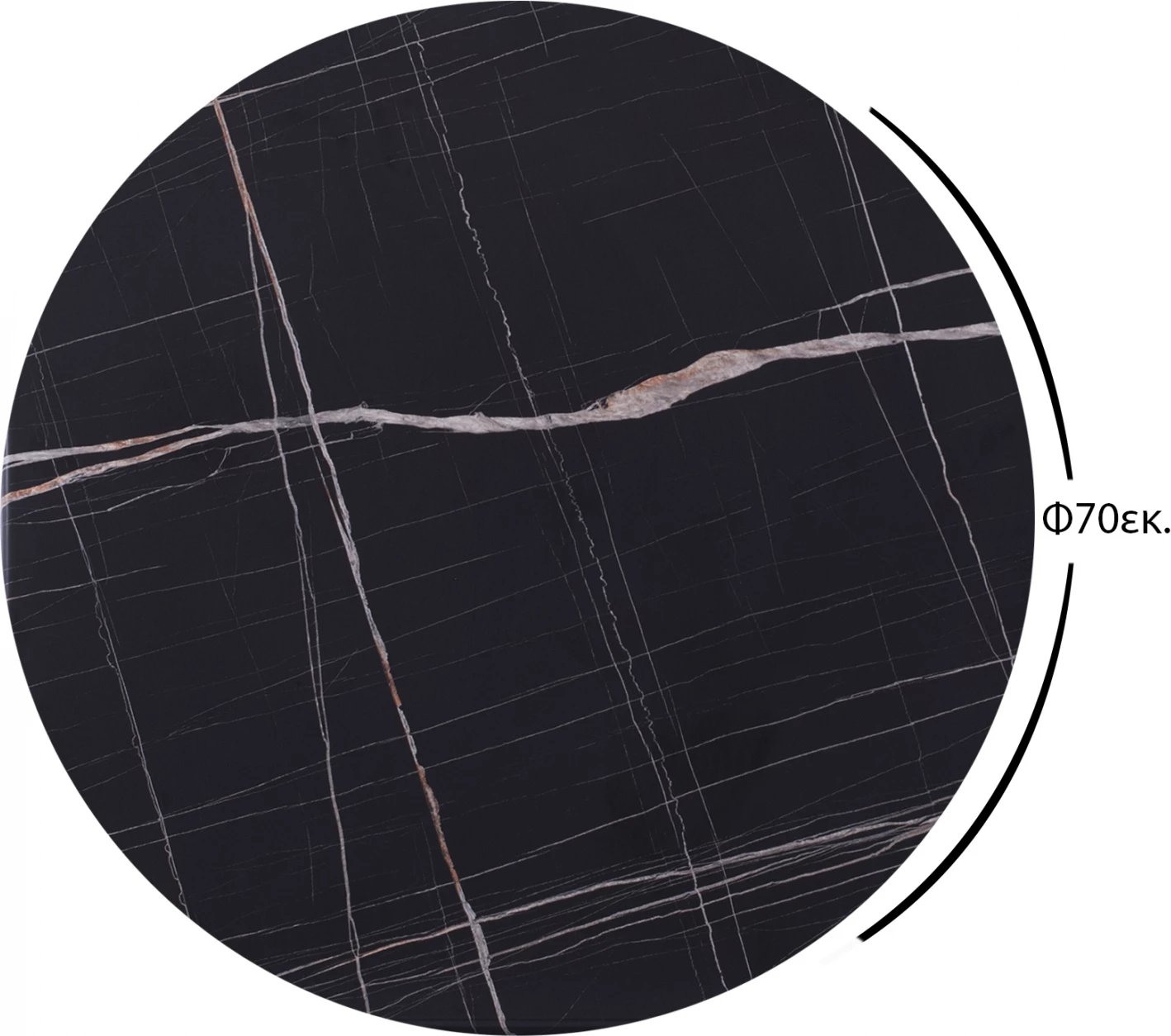 Sipërfaqe tavoline Werzalit Φ70 FH5228.13