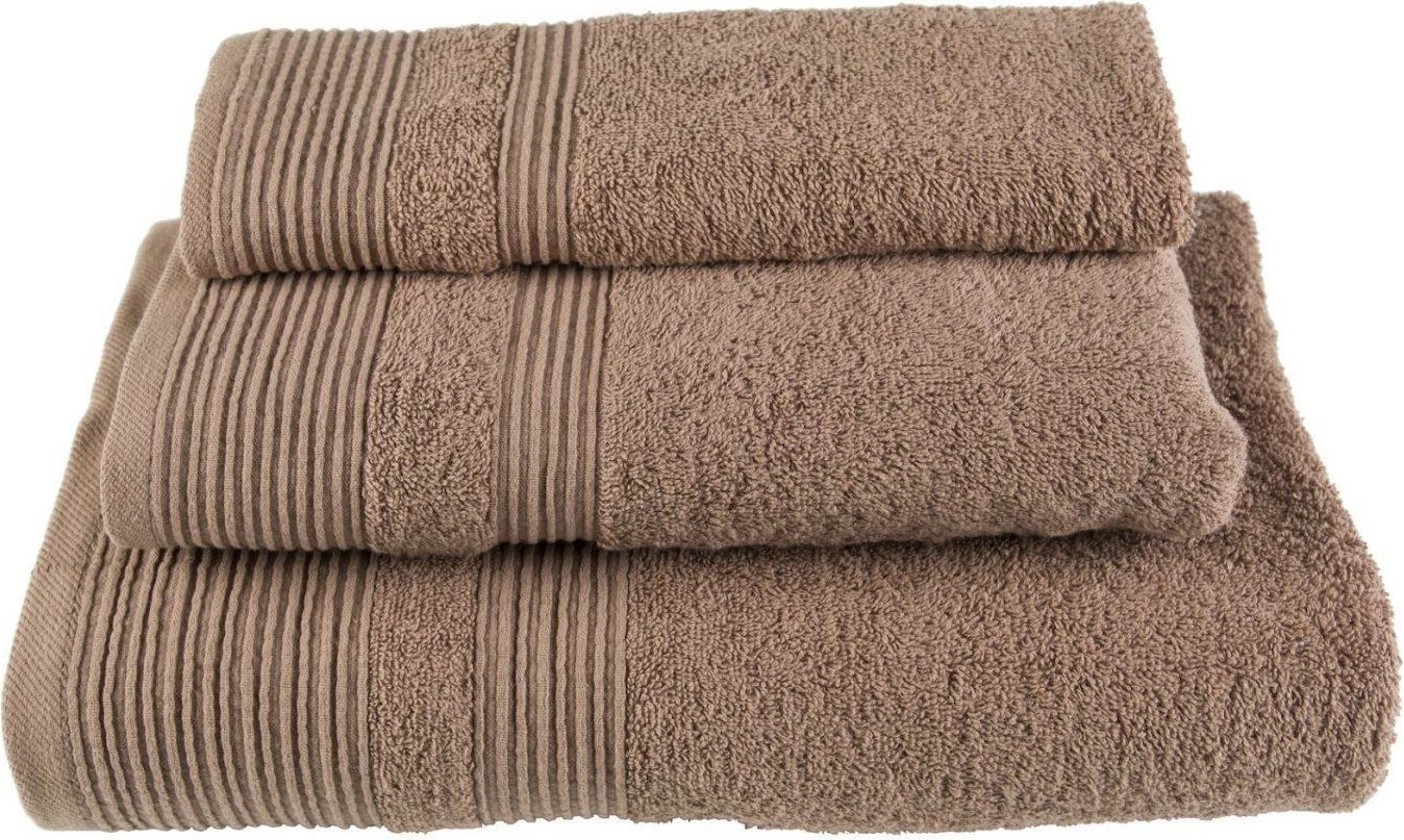 Peshqir ASTRON-HOME ITALY 100% pambuk pene 80x150cm Beige-Brown