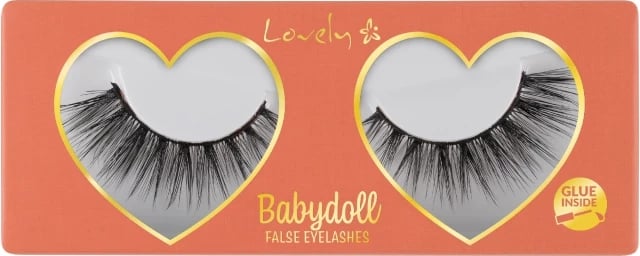 Qerpikë të rremë në shirit Lovely Babydoll për femra, 2 copë