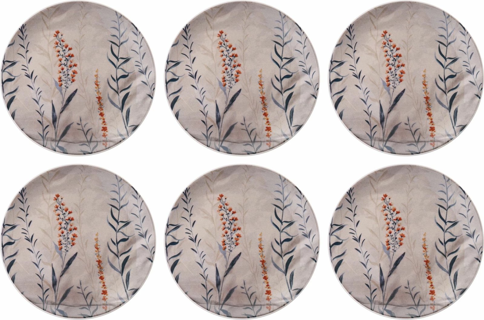 Set pjatash ëmbëlsirash (6 copë), Hermia Concept, Just Flover