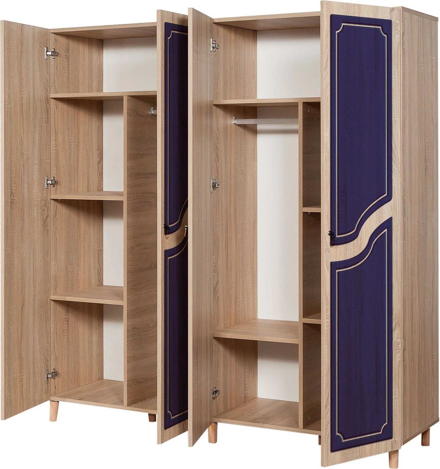 Dollap Skye Decor, ngjyrë lisi sonoma, İmaj-620