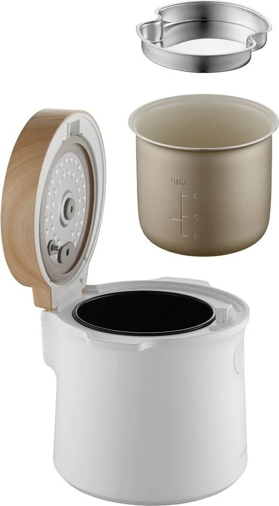 Tenxhere orizi Concept RE3030, 1.5 L, 315-380 W, Bardhë