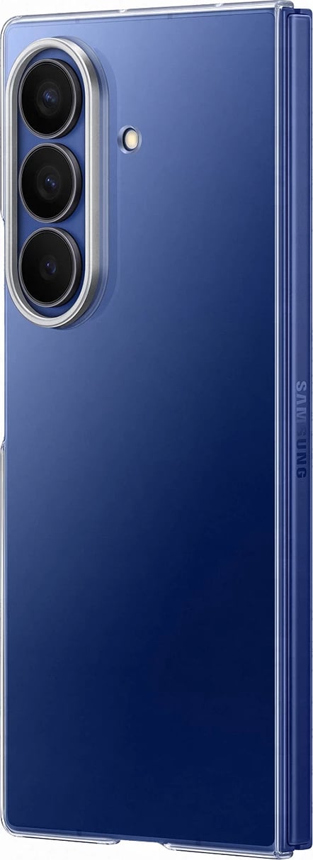 Mbështjellës Samsung Clear Case për Galaxy Z Fold7, transparent