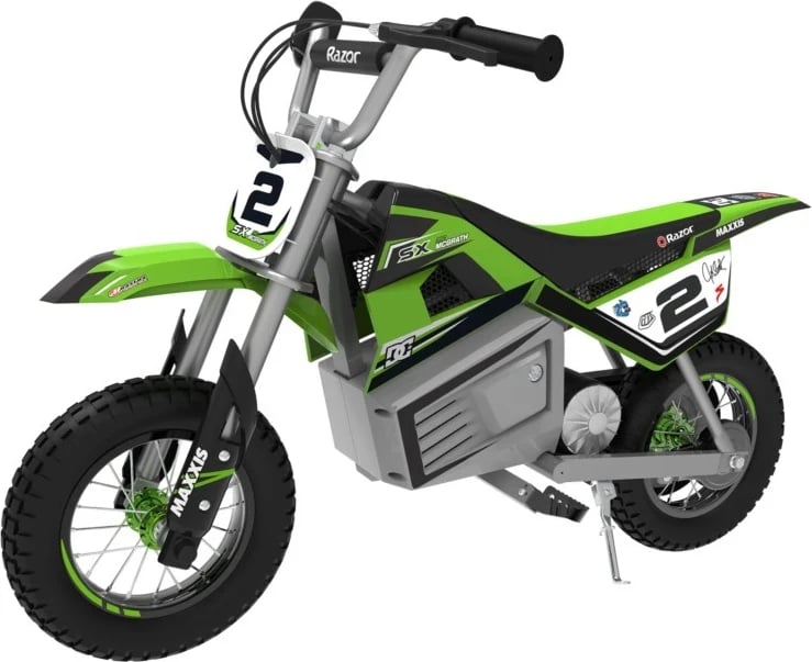 Skuter elektrik Razor Dirt Rocket SX350, 22km/h, hiri/i gjelbër