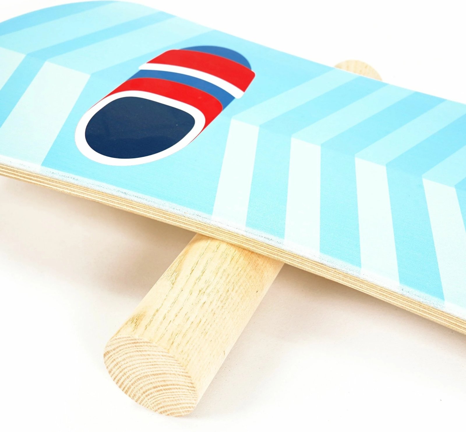 Dërrasë balancuese për fëmijë, ngjyrë lisi, Skye Decor, BLTYZ-AKTV012