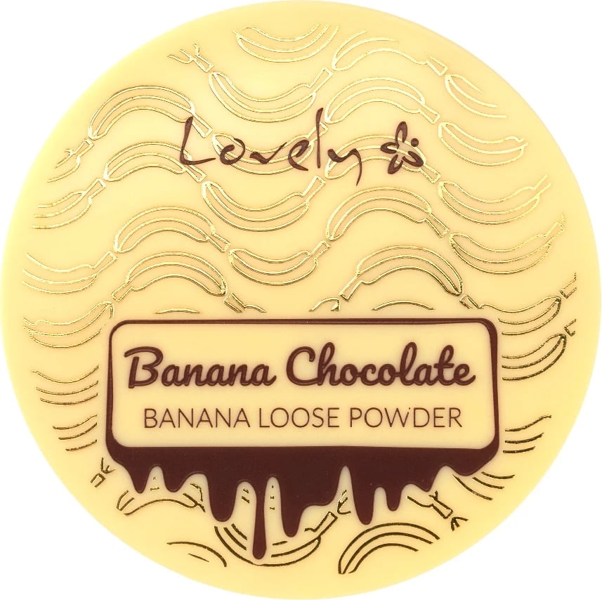 Pudër e lirshme Lovely Banana Chocolate, 8g, Banana