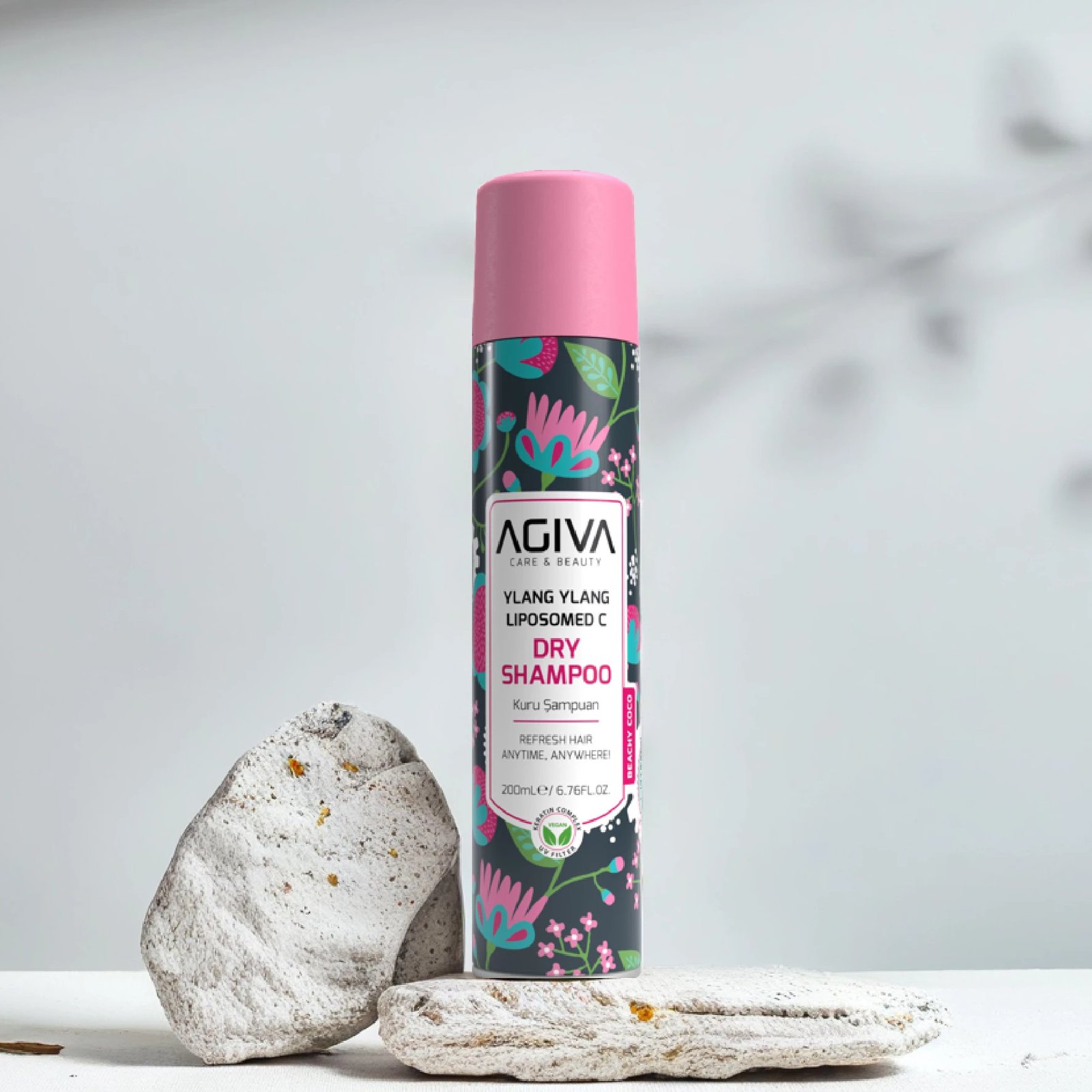 Shampon i thatë për flokë Agiva Ylang Yalna Lıpozom C pro Care 
