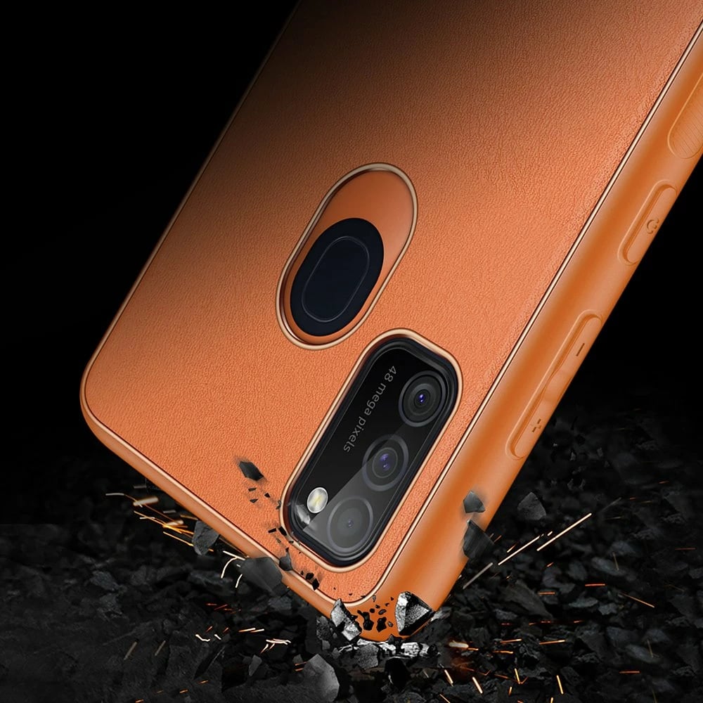 Mbështjellës Dux Ducis Yolo për Samsung Galaxy M30s, portokalli
