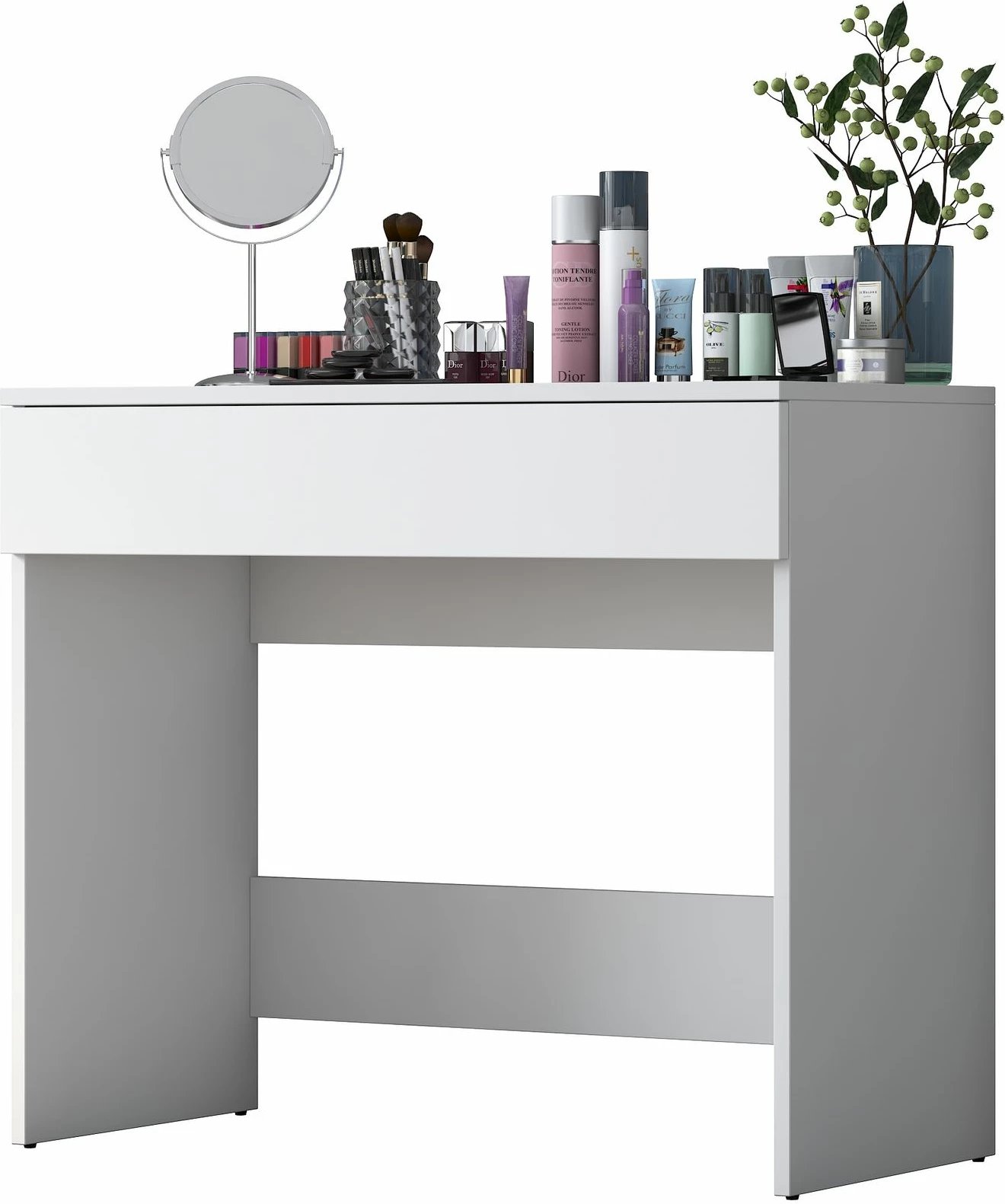 Tavolinë grimi Skye Decor, e bardhë, BJ104 - 2342