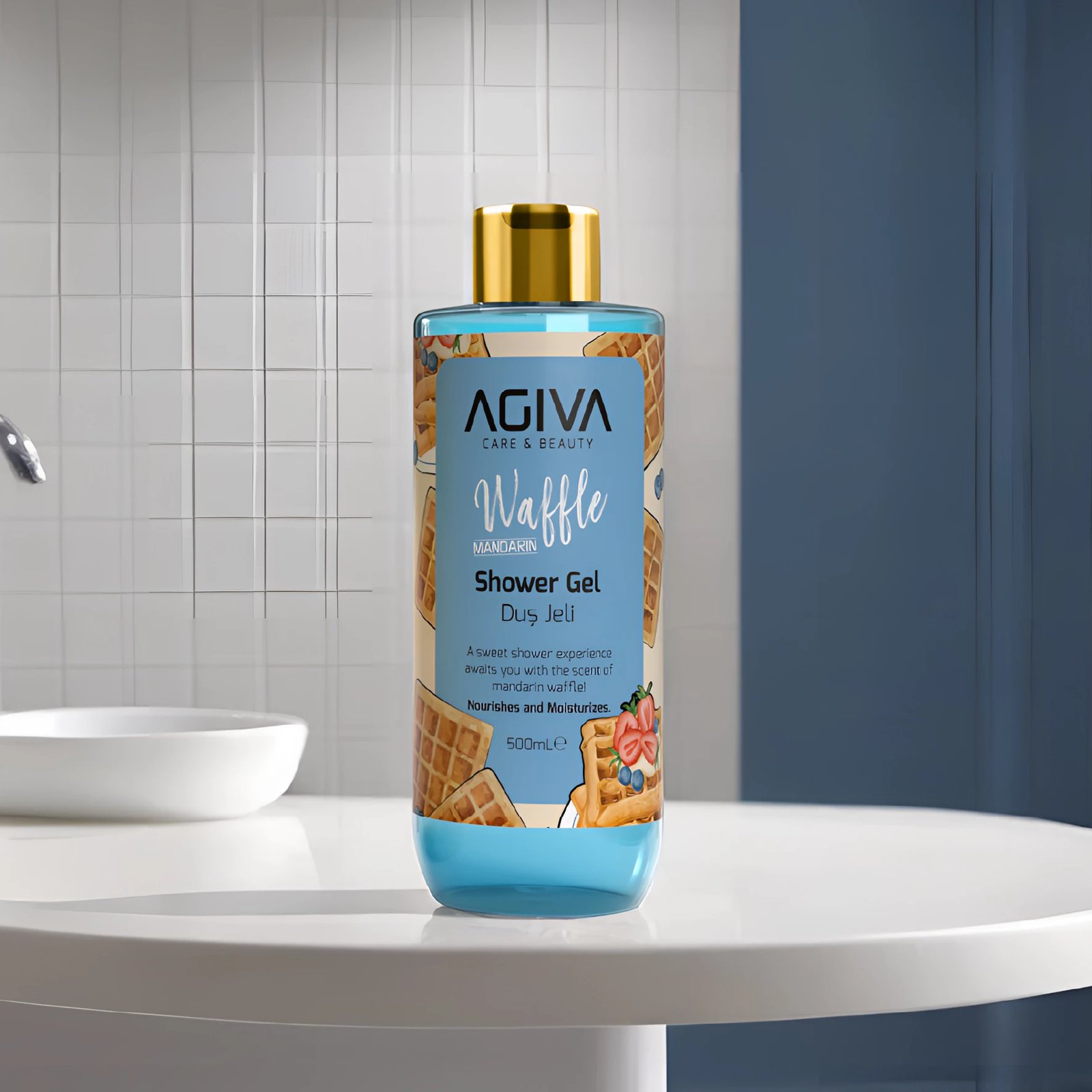 Xhel Dushi Agiva Mandarin Waffle  Xhel Dushi Agiva Mandarin Waffle