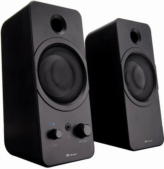 Altoparlantë kompjuteri Tracer Mark TRAGLO46370, 2.0, Bluetooth, USB, të zinj