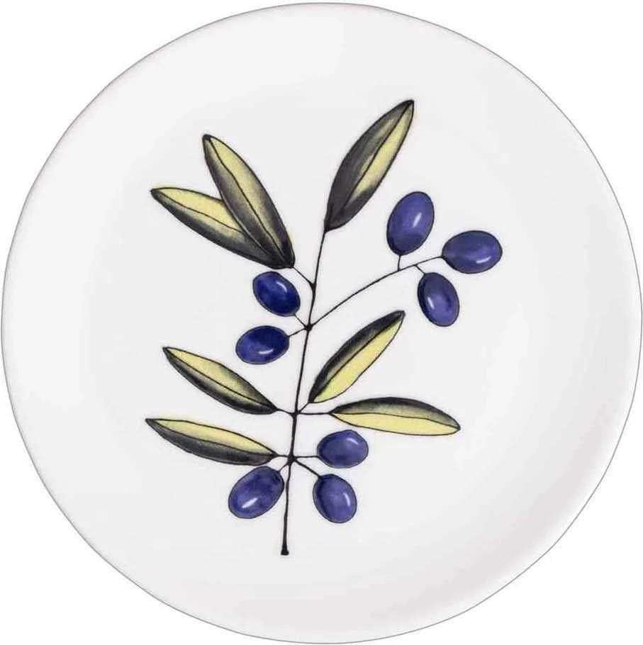 Set pjatash për ëmbëlsira, shumëngjyrëshe, Hermia Concept, OVS0001, 6 copë