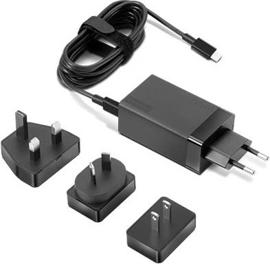 Adapter udhëtimi Lenovo USB-C 65W, universal, i zi