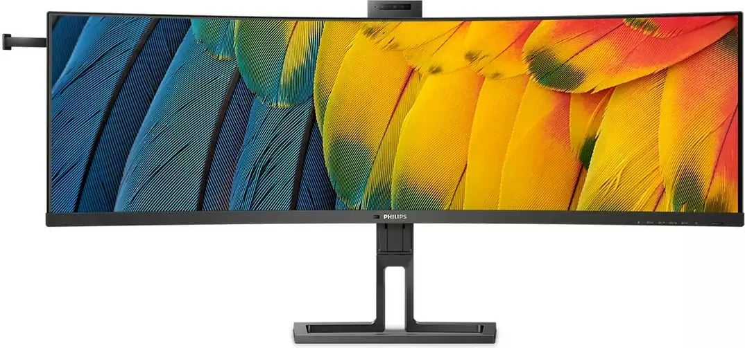 Monitor Philips 6000 series 45B1U6900CH/00, 44.5", UltraWide Dual Quad HD, LED, e zezë
